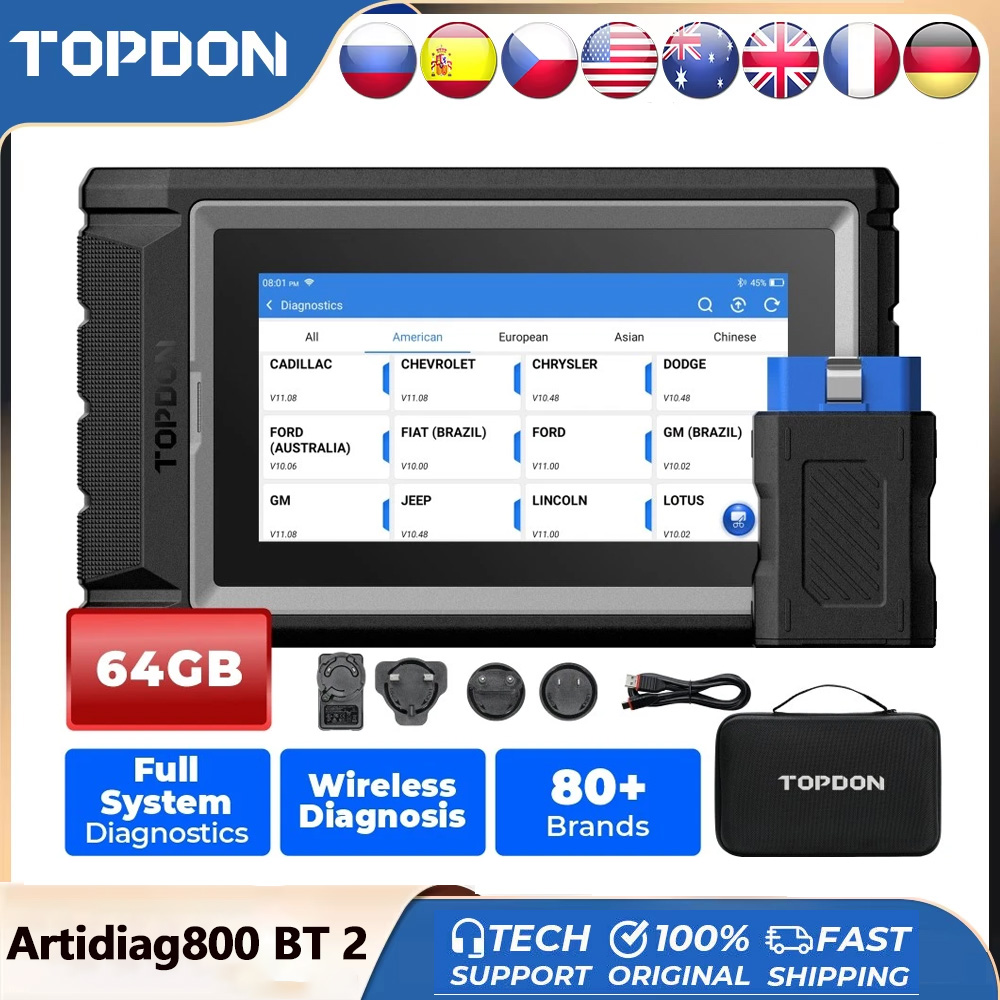 Topdon Tc001 Thermal Camera - TOPDON ArtiDiag800 BT Xe Công Cụ