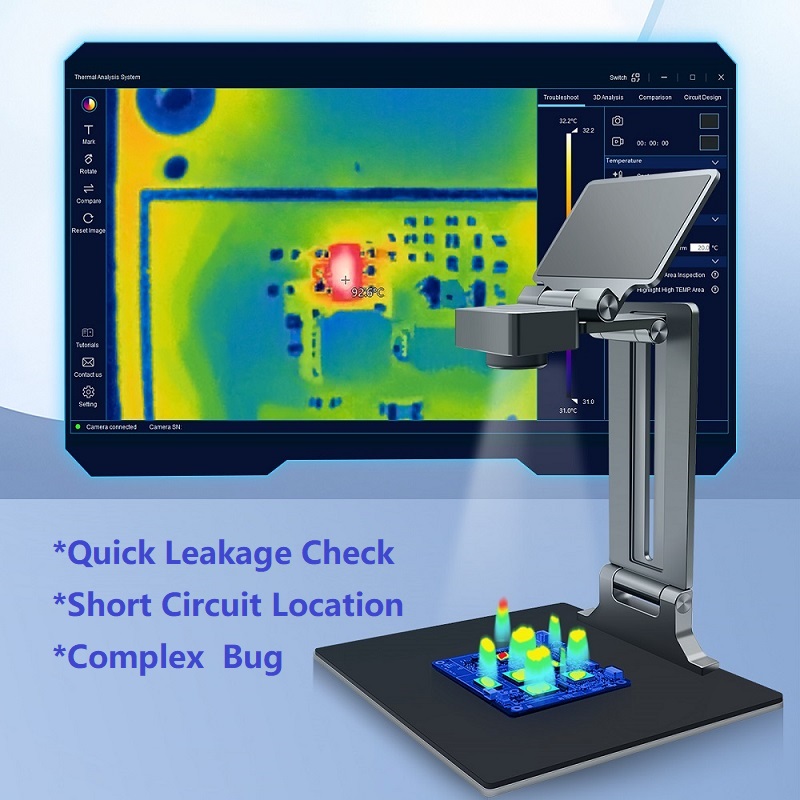 Quseek 25Hz Ultra Clear Therma - đánh giá và giá Thermal Imager Pcb Repair