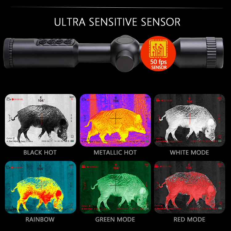 TGS225 Thermal Imaging Scope f - đánh giá và giá Hunting Thermal Imaging Scope