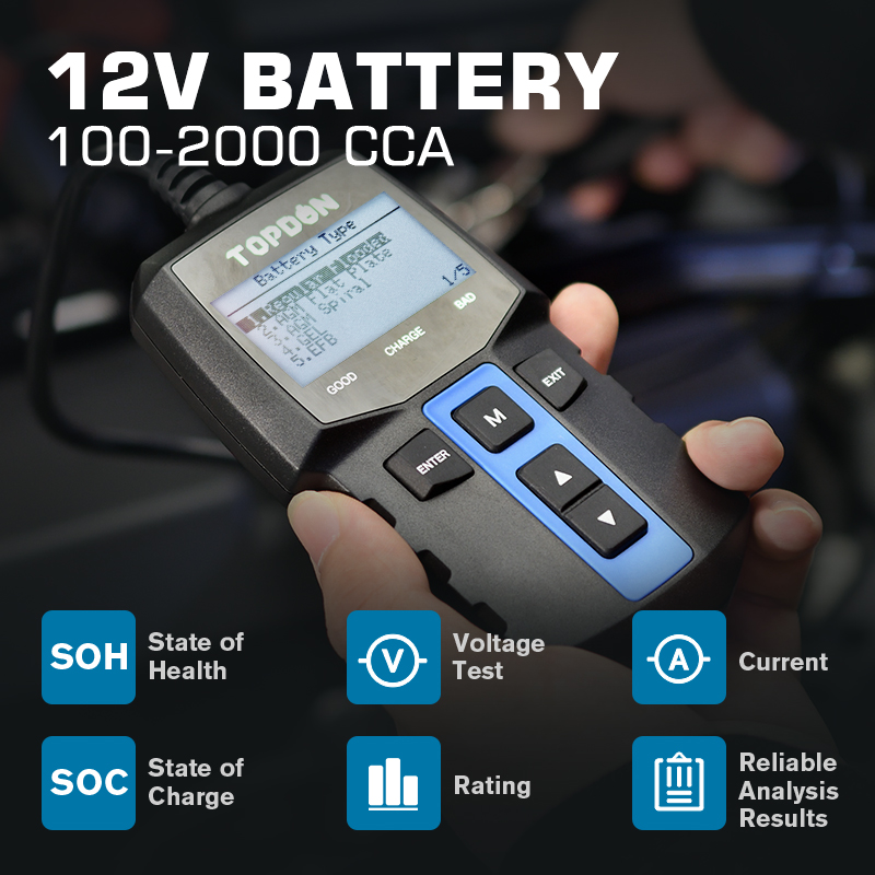 TOPDON BT100 12V Car Battery T - đánh giá và giá Topdon Tc001 Thermal Camera