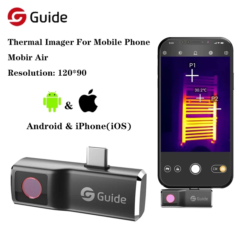 Guide Mobir Air Thermal Imagin - đánh giá và giá Infiray P2 Pro Macro Lens