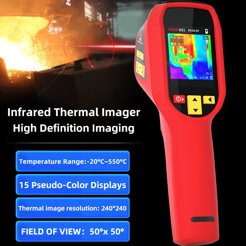 HX1 Thermal Imaging Camera 240 - đánh giá và giá Thermal Imager Pcb Repair