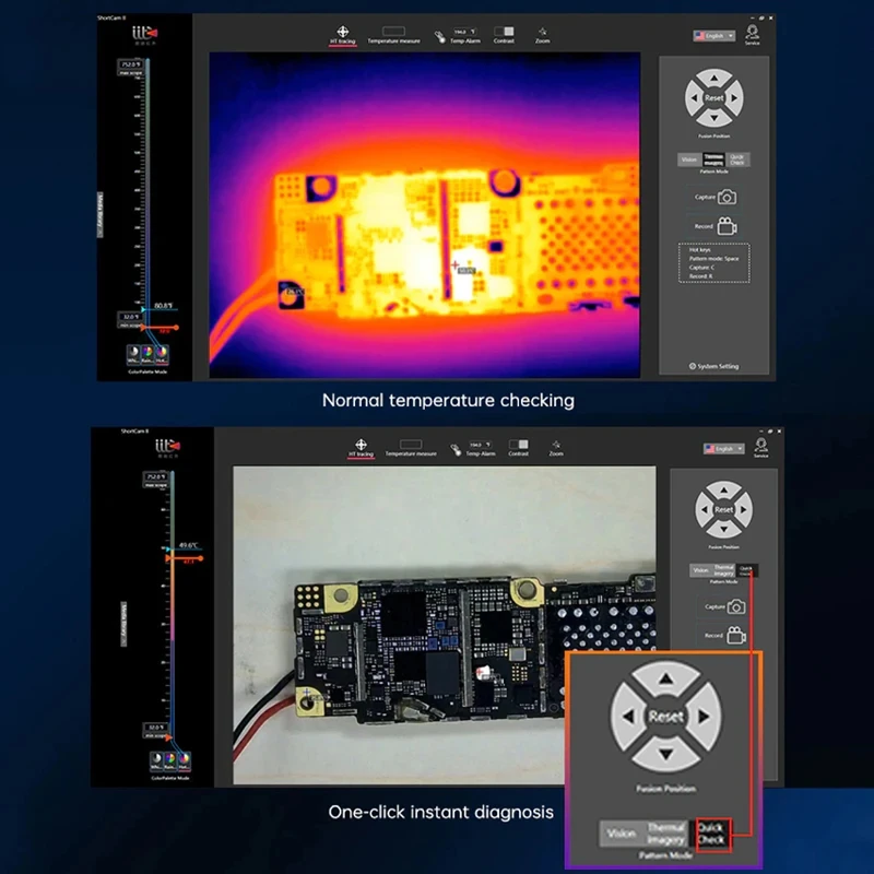 Ranlraka ShortCam II Infrared  - đánh giá và giá Shortcam Thermal Imaging Pcb