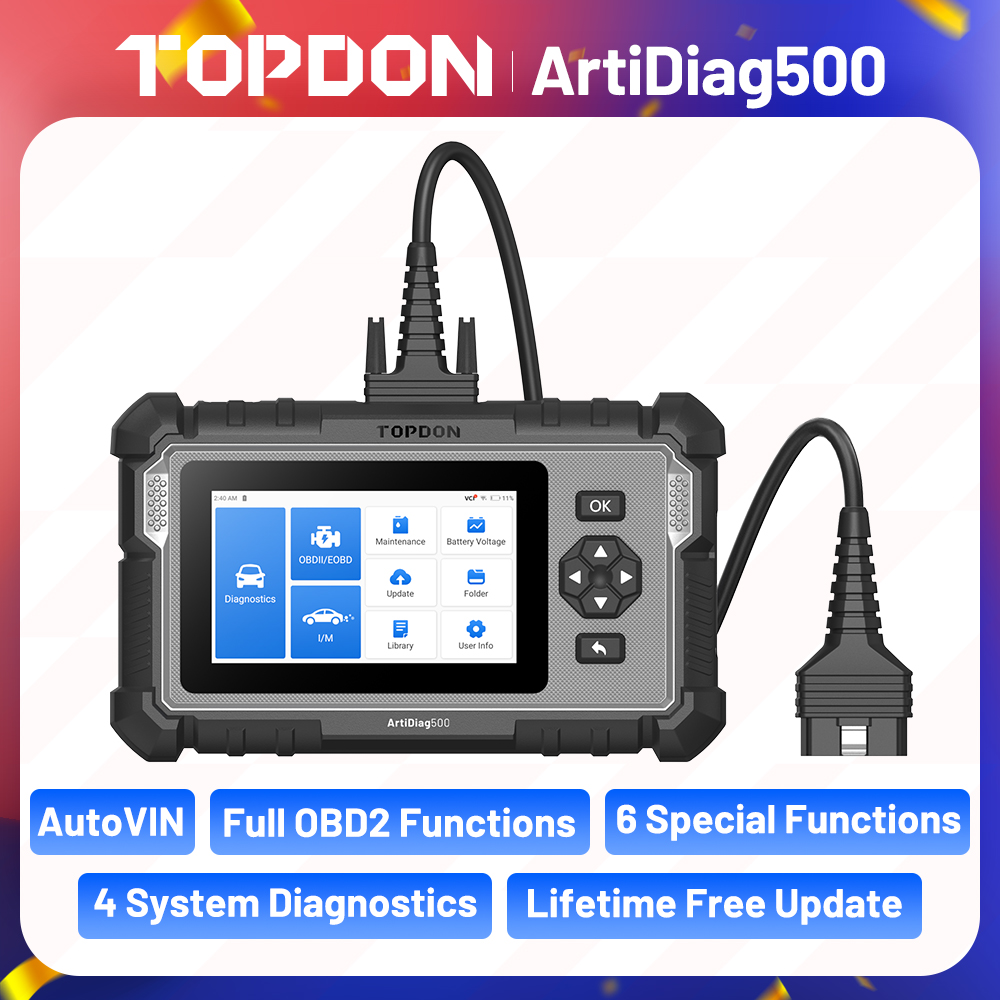 Topdon ArtiDiag500 Car Diagnos - đánh giá và giá Topdon Tc001 Thermal Camera