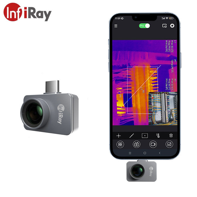 Infiray P2 PRO 256x192 Thermal - đánh giá và giá Infiray P2 Pro Macro Lens