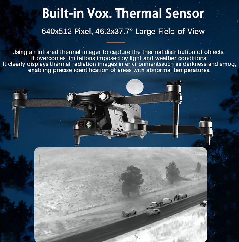 New Arrival 640x512 FPV Drone  - đánh giá và giá Hunting Thermal Imaging Scope